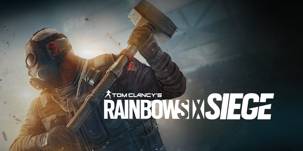 A title splash for Rainbow Six: Siege